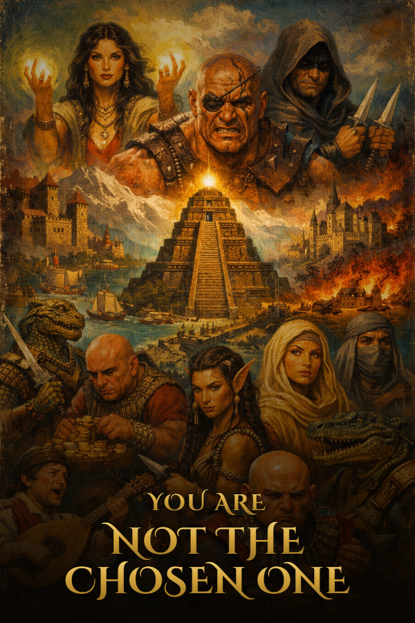 You Are Not the Chosen One poster art