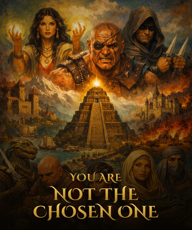 You Are Not the Chosen One key art